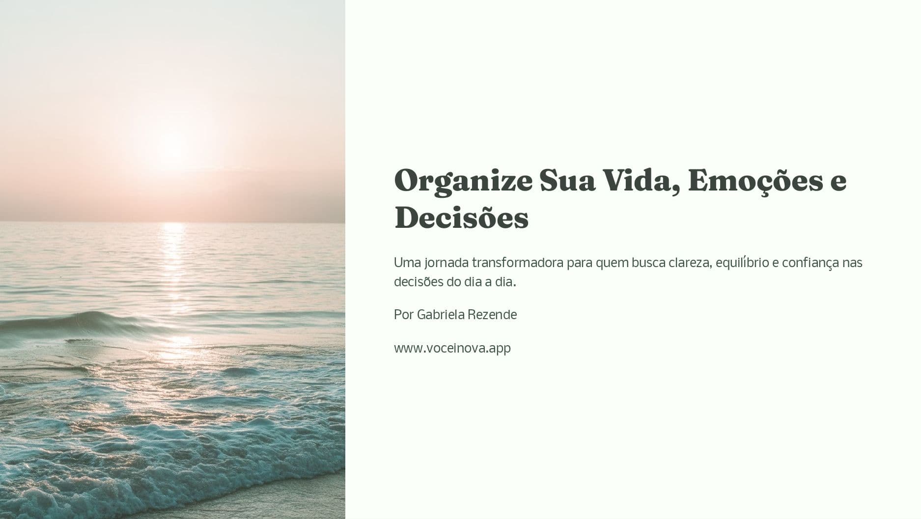 Organize sua vida